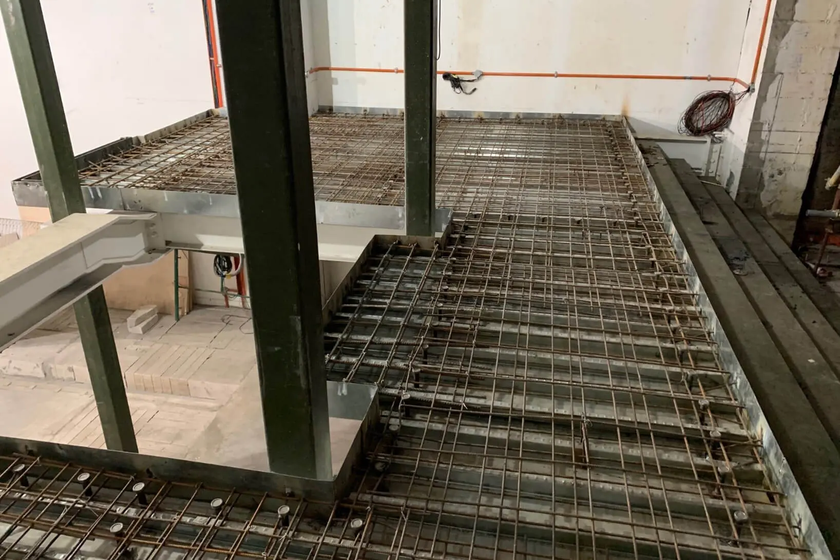 Retail Renovation Steel Structure